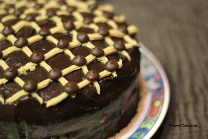 Chocolate Cake Caramel Buttercream