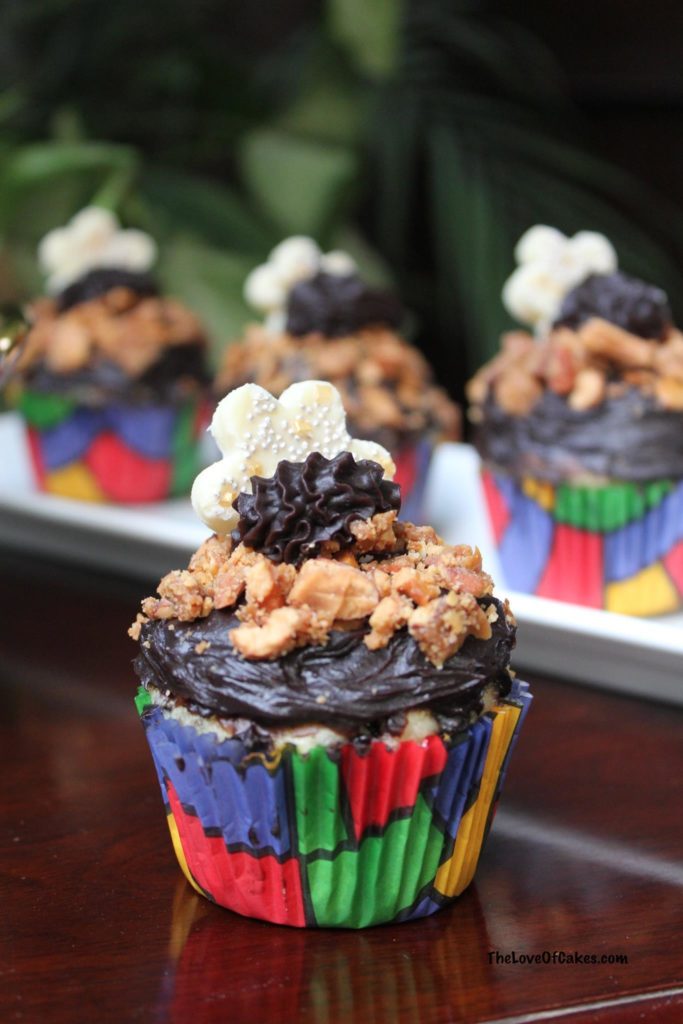 Chocolate Crunch Cupcakes