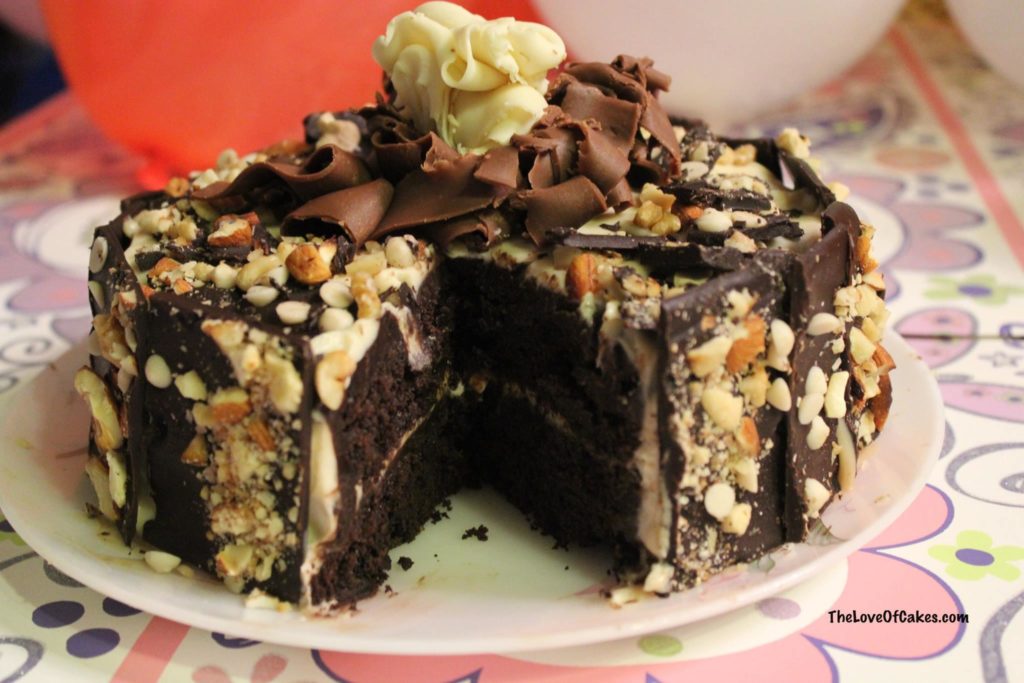 Chocolate Cake with Bailey’s Frosting