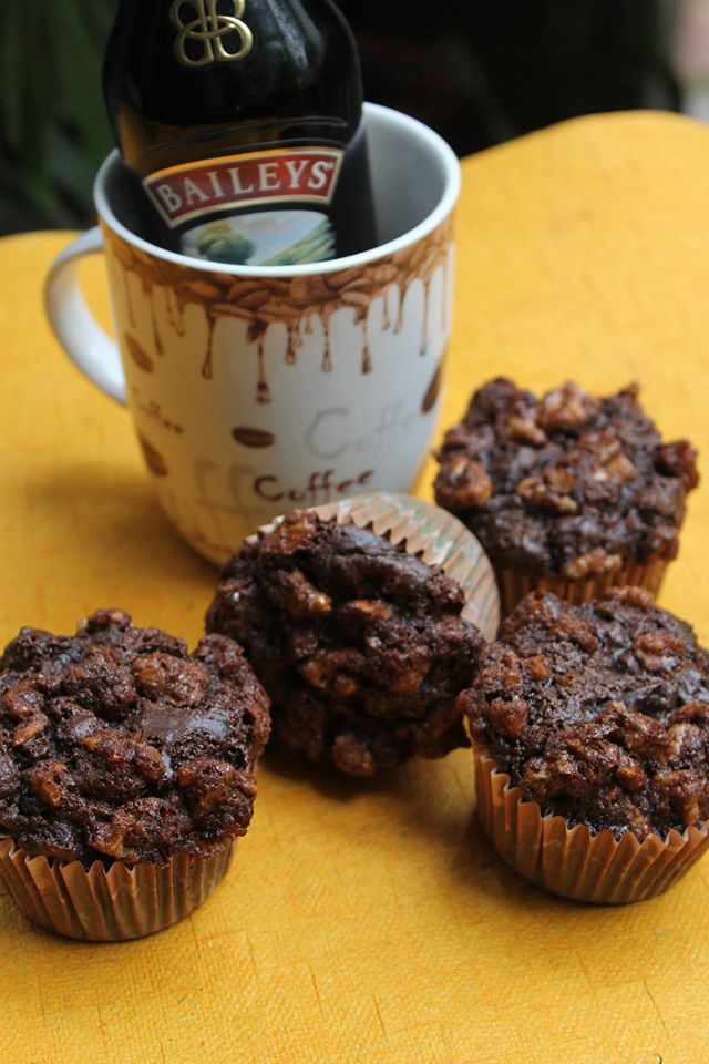 Bailey’s Coffee Streusel Muffins