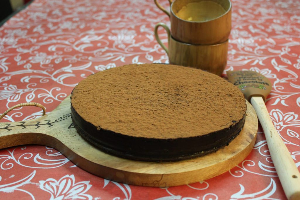 chocolate espresso mousse cake