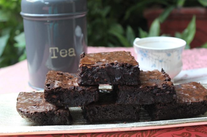 Chocolate Brownies With Chai Spices