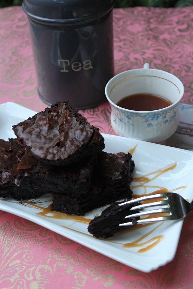 Chocolate Brownies With Chai Spices