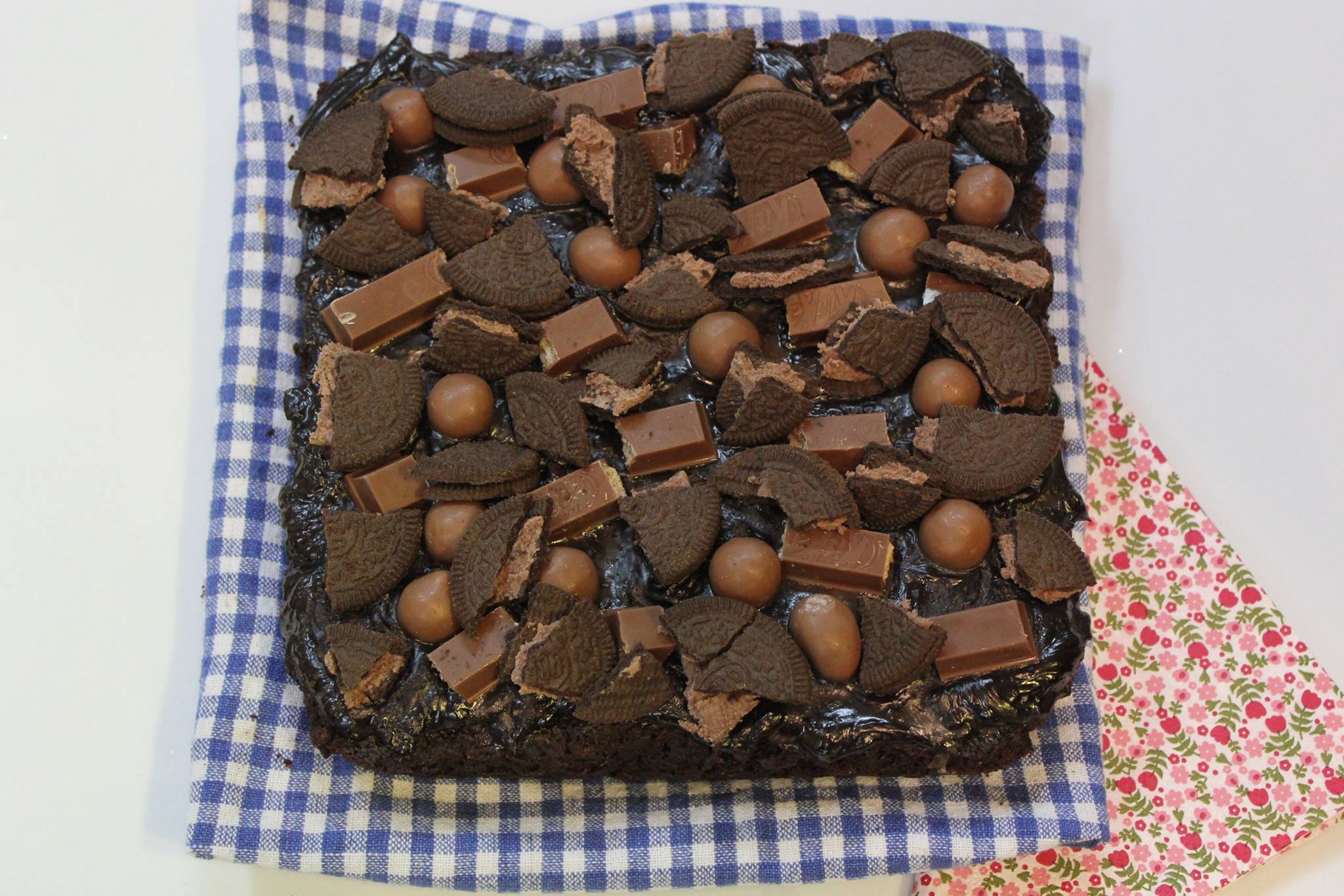 Kit Kat Overload Brownies
